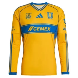 Tigres UANL Thuisshirt 2025-2026 L/S Voetbaltenue