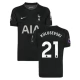 Tottenham Hotspur Kulusevski 21 Uitshirt 2025-2026 Voetbaltenue