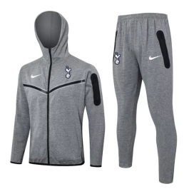 Tottenham Hotspur Trainingsjackpakken 2024-25 - Hoodie Grijs
