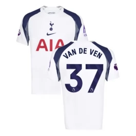 Tottenham Hotspur Van De Ven 37 Thuisshirt 2025-2026 Voetbaltenue