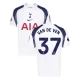 Tottenham Hotspur Van De Ven 37 Thuisshirt 2025-2026 Voetbaltenue