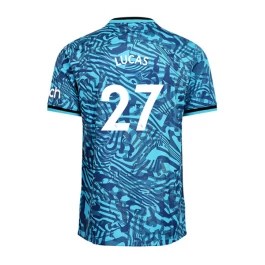 Tottenham Hotspur Voetbaltenue Lucas 27 2022-2023 Third Shirt