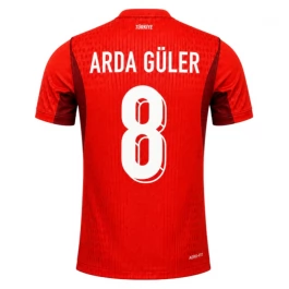 Turkije Arda Güler 8 Thuisshirt WK 2026