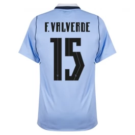 Uruguay F.Valverde 15 Thuisshirt WK 2026 Uruguay F.Valverde 15 Thuisshirt WK 2026
