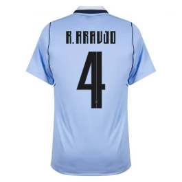 Uruguay R.Araujo 4 Thuisshirt WK 2026 Uruguay R.Araujo 4 Thuisshirt WK 2026