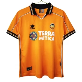 Valencia CF Uitshirt Retro 1999-2000 Voetbaltenue