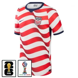 Verenigde Staten Thuisshirt WK 2026 met Patch