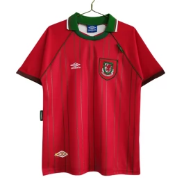 Wales Voetbaltenue Retro 1994-1996 Thuisshirt