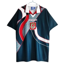 Wales Voetbaltenue Retro 1994 Uitshirt