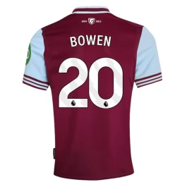 West Ham United Bowen 20 Thuisshirt 2024-2025 Voetbaltenue