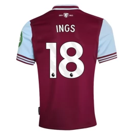 West Ham United Ings 18 Thuisshirt 2024-2025 Voetbaltenue