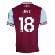 West Ham United Ings 18 Thuisshirt 2024-2025 Voetbaltenue