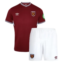 West Ham United Thuisshirt Kids 2025-2026 Voetbaltenue