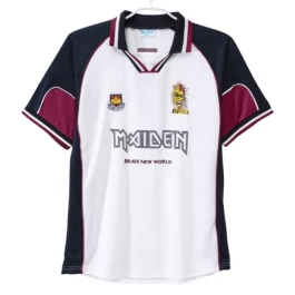 West Ham United Uitshirt Iron Maiden Retro 1999-2000 Voetbaltenue