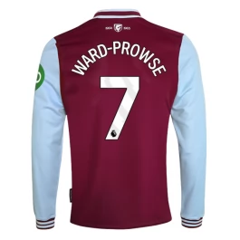 West Ham United Ward-Prowse 7 Thuisshirt 2024-2025 L/S Voetbaltenue
