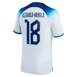 WK 2022 Engeland Voetbaltenue Alexander-Arnold 18 Thuisshirt