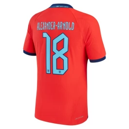 WK 2022 Engeland Voetbaltenue Alexander-Arnold 18 Uitshirt