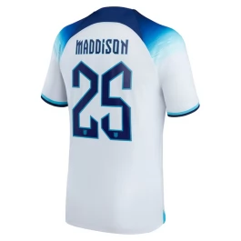 WK 2022 Engeland Voetbaltenue Maddison 25 Thuisshirt