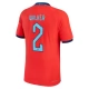 WK 2022 Engeland Voetbaltenue Walker 2 Uitshirt