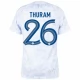 WK 2022 Frankrijk Voetbaltenue Thuram 26 Uitshirt