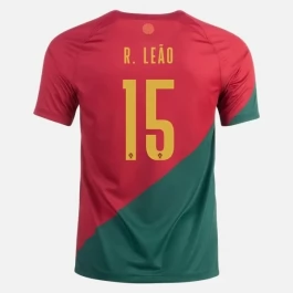 WK 2022 Portugal Voetbaltenue R.Leao 15 Thuisshirt