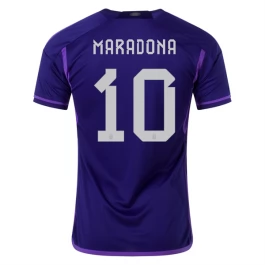 WK voetbal 2022 Argentinië Maradona 10 Uitshirt