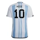 WK voetbal 2022 Argentinië Messi 10 Thuisshirt
