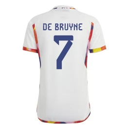 WK voetbal 2022 België De Bruyne 7 Uitshirt