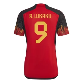 WK voetbal 2022 België Lukaku 9 Thuisshirt
