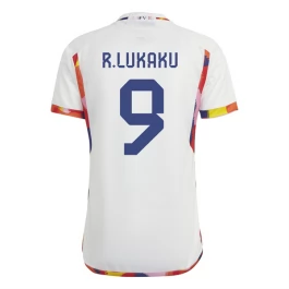 WK voetbal 2022 België Lukaku 9 Uitshirt