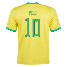 WK voetbal 2022 Brazilië Pele 10 Thuisshirt