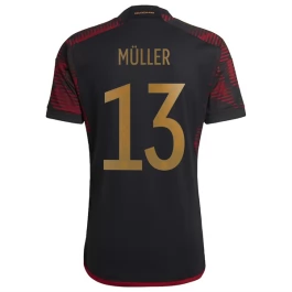 WK voetbal 2022 Duitsland Müller 13 Uitshirt