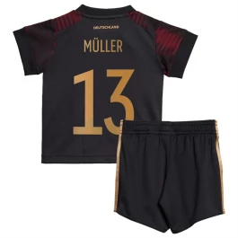 WK voetbal 2022 Duitsland Müller 13 Uitshirt Kids