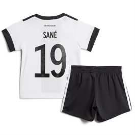WK voetbal 2022 Duitsland Sané 19 Thuisshirt Kids