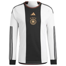 WK voetbal 2022 Duitsland Thuisshirt - L/S