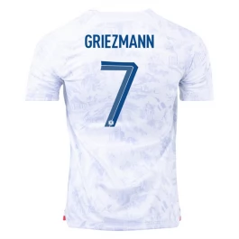 WK voetbal 2022 Frankrijk Griezmann 7 Uitshirt