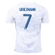 WK voetbal 2022 Frankrijk Griezmann 7 Uitshirt