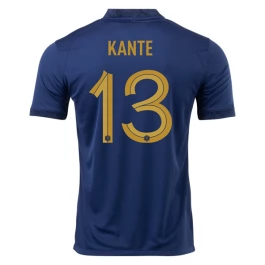 WK voetbal 2022 Frankrijk Kanté 13 Thuisshirt