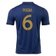 WK voetbal 2022 Frankrijk Pogba 6 Thuisshirt
