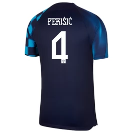 WK voetbal 2022 Kroatië Perisic 4 Uitshirt
