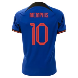 WK voetbal 2022 Nederland Memphis 10 Uitshirt