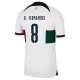WK voetbal 2022 Portugal B.Fernandes 8 Uitshirt