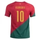 WK voetbal 2022 Portugal Bernardo 10 Thuisshirt