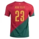 WK voetbal 2022 Portugal João Félix 23 Thuisshirt