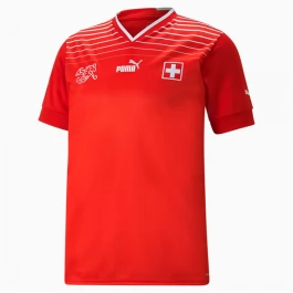 WK voetbal 2022 Zwitserland Thuisshirt