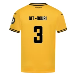 Wolverhampton Wanderers Ait-Nouri 3 Thuisshirt 2024-2025 Voetbaltenue