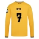Wolverhampton Wanderers Neto 7 Thuisshirt 2024-2025 L/S Voetbaltenue