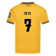 Wolverhampton Wanderers Neto 7 Thuisshirt 2024-2025 Voetbaltenue