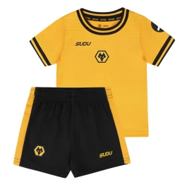 Wolverhampton Wanderers Thuisshirt Kids 2024-2025 Voetbaltenue