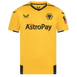 Wolves FC Voetbaltenue 2022-2023 Thuisshirt